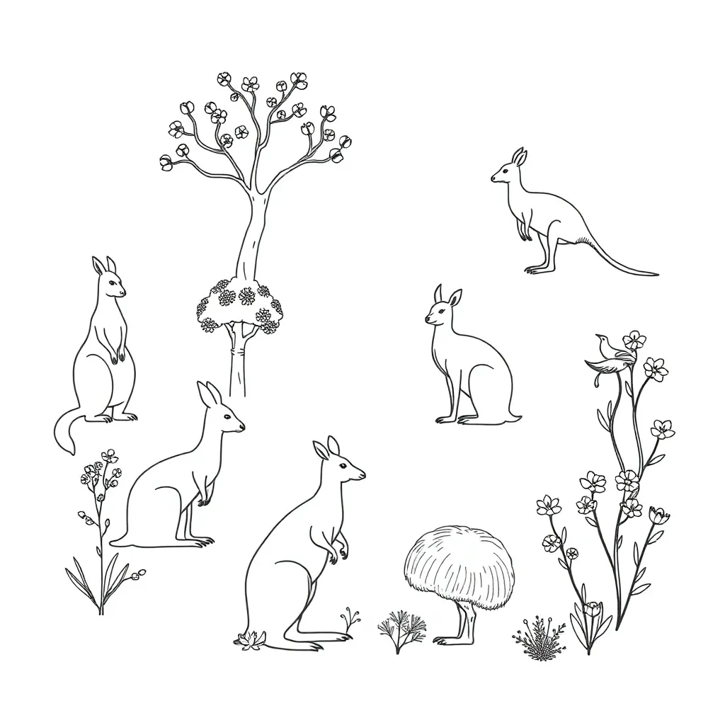Books and reading illustration