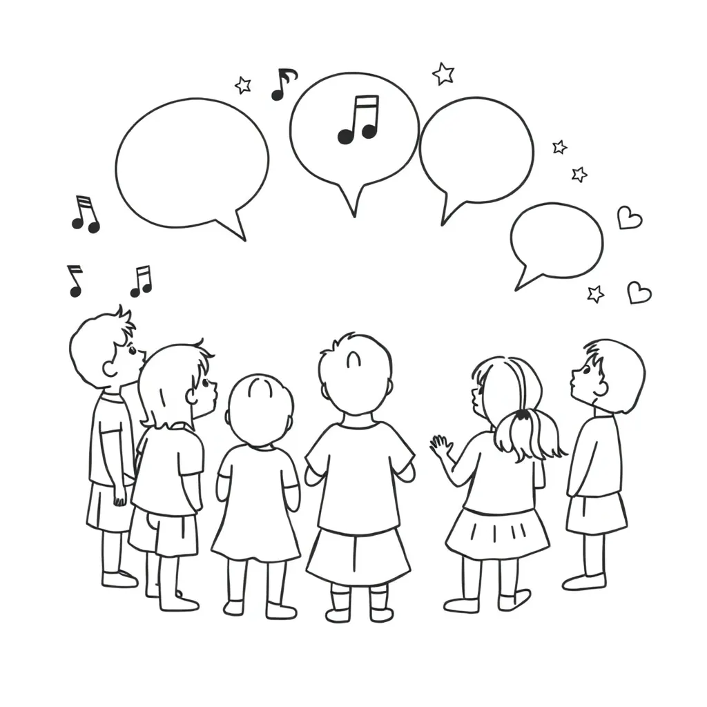 Spanish visual aids illustration