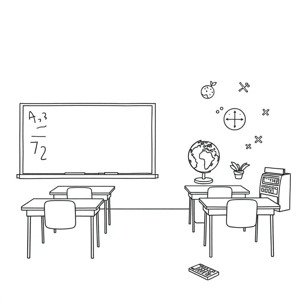 Mathematical word problems illustration