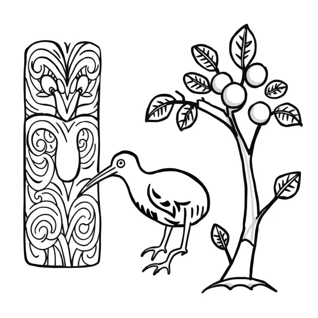 Acrostic poetry illustration