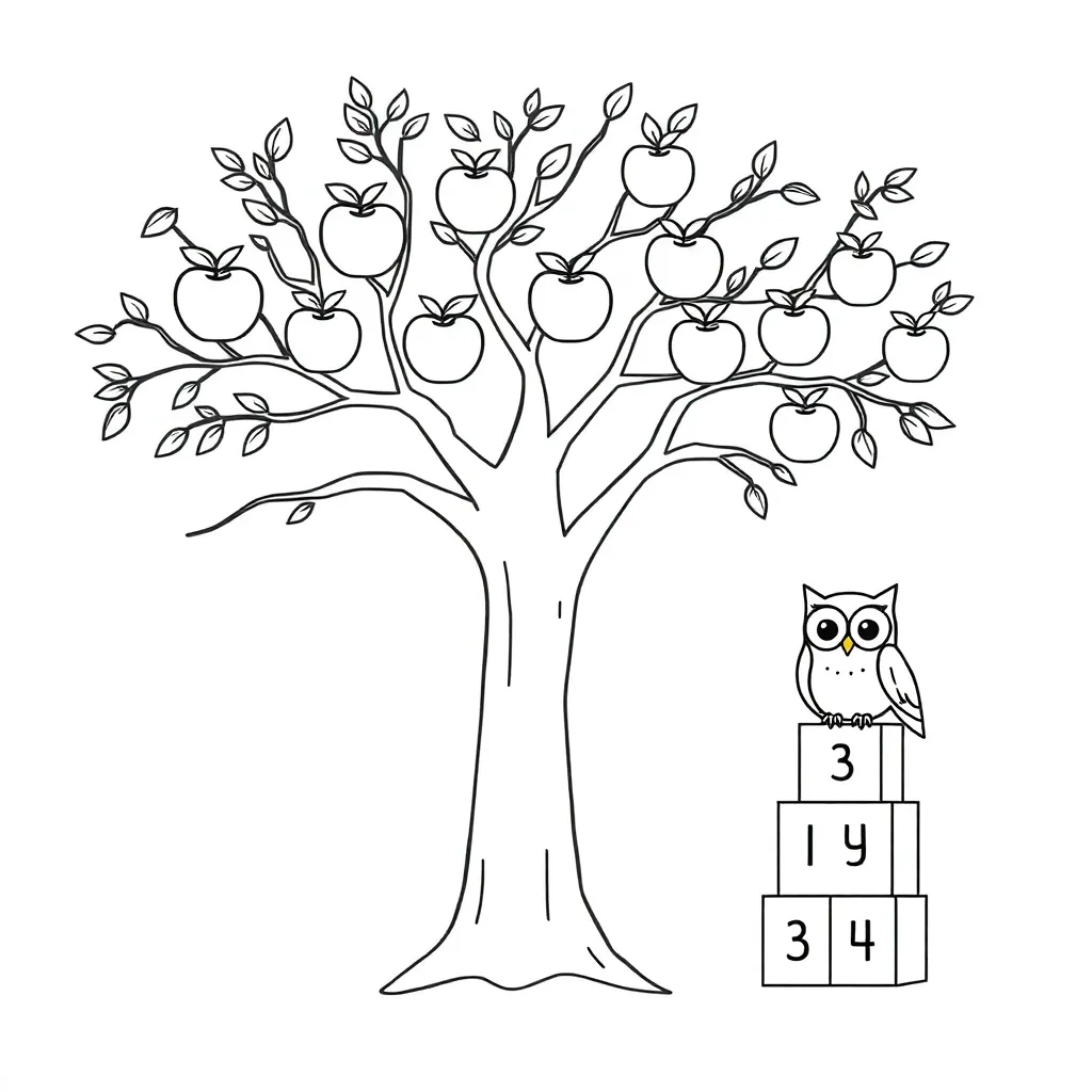 Place value blocks illustration