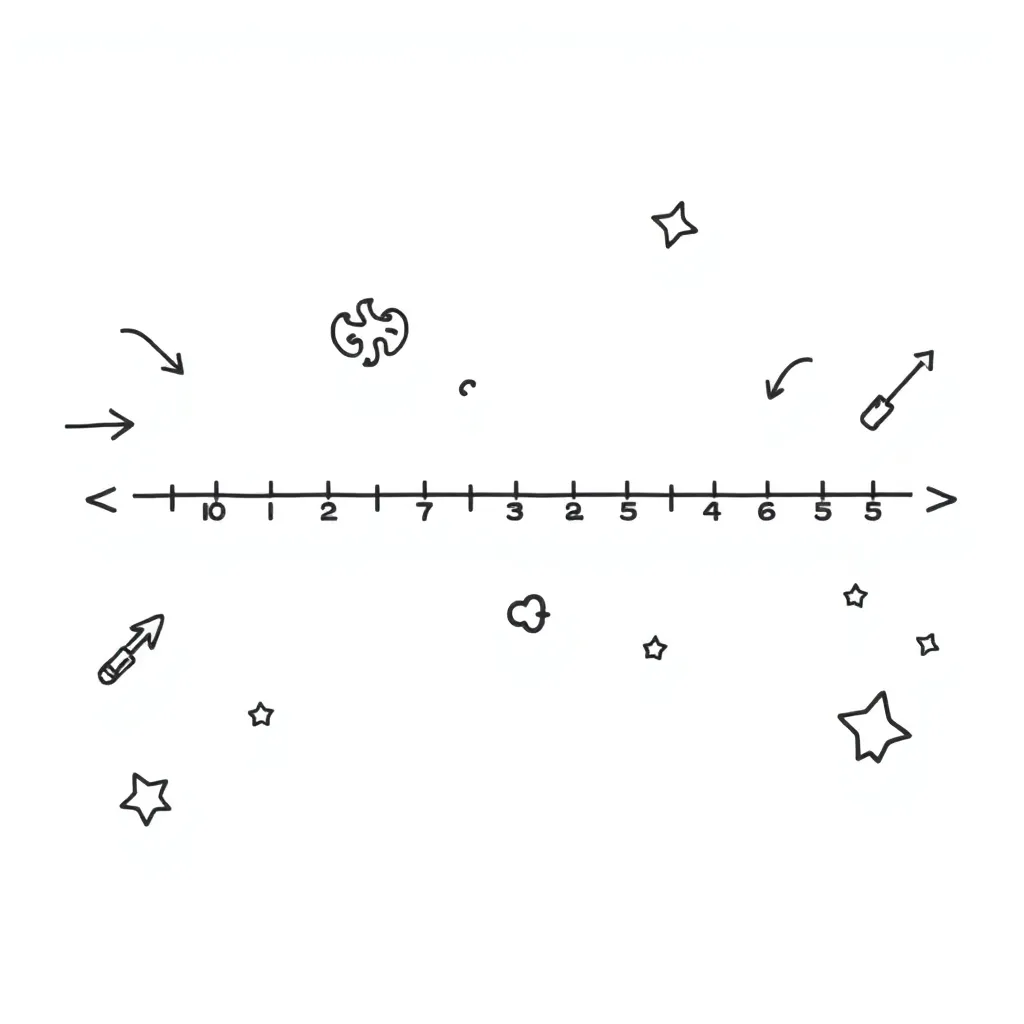 Decimal subtraction illustration