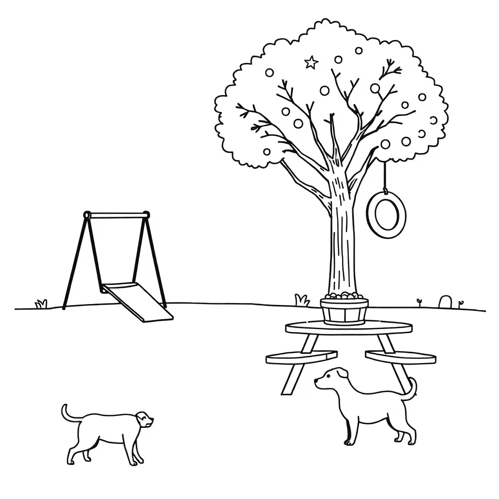 Children playing at a park