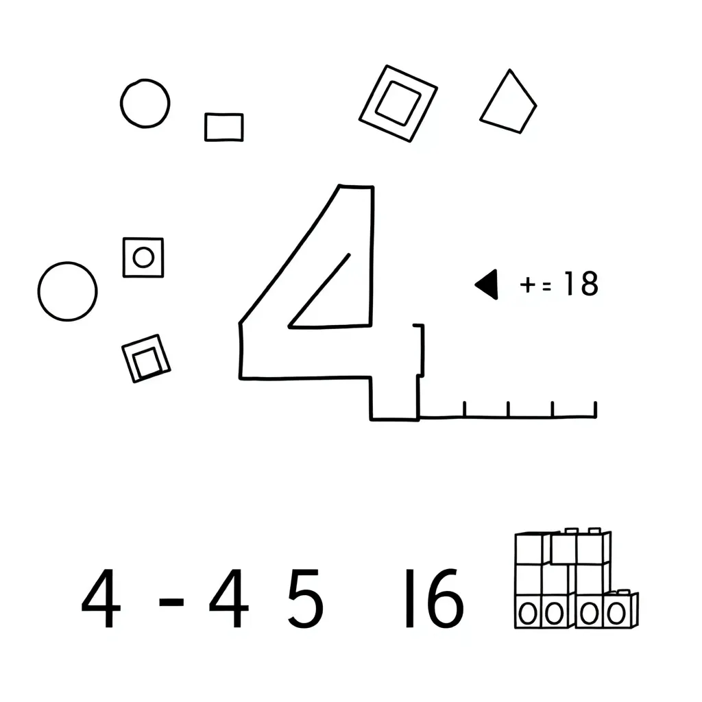 Place value chart with numbers