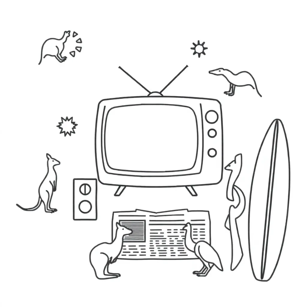 Media analysis illustration