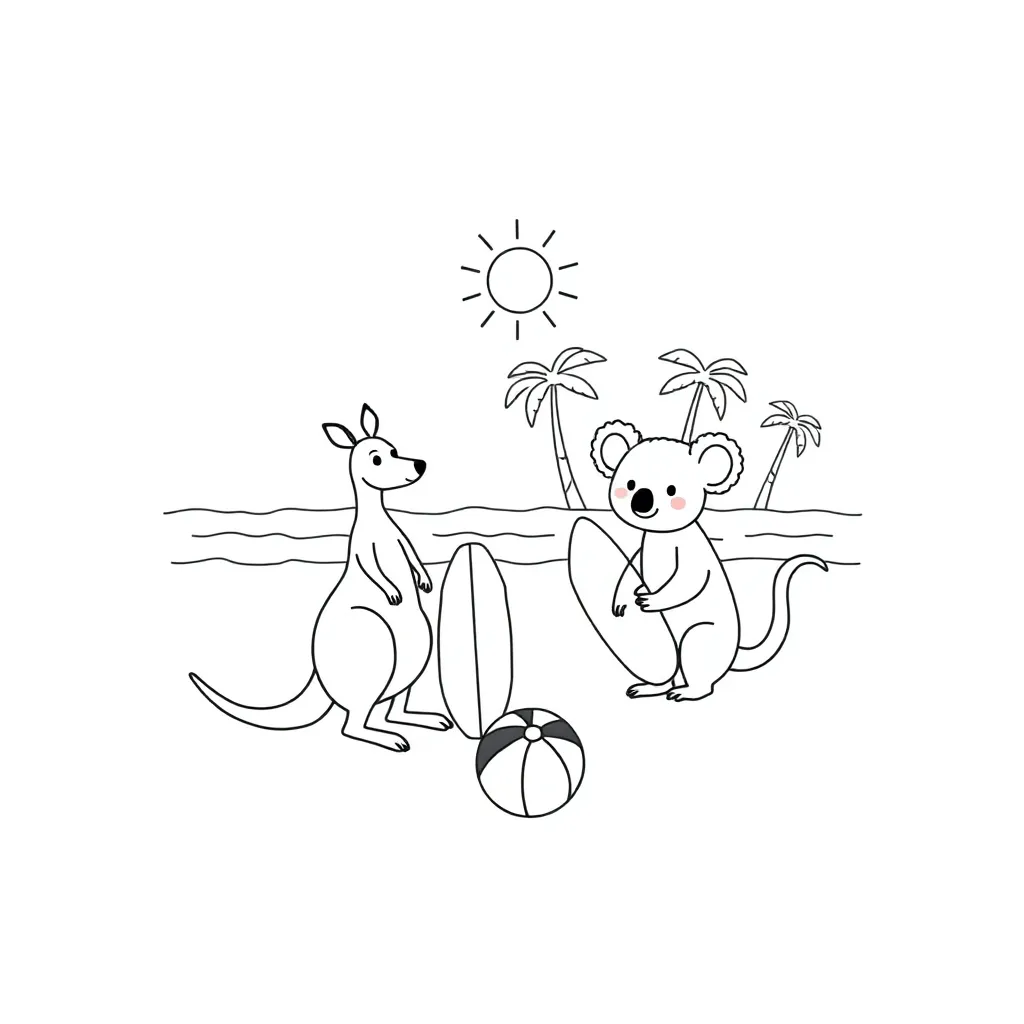 Film reel and treasure chest illustration