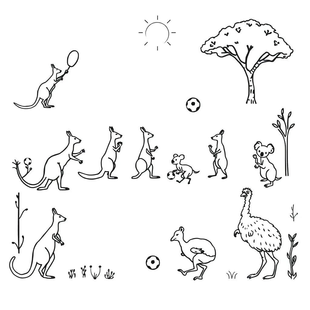 Spelling pattern cards illustration