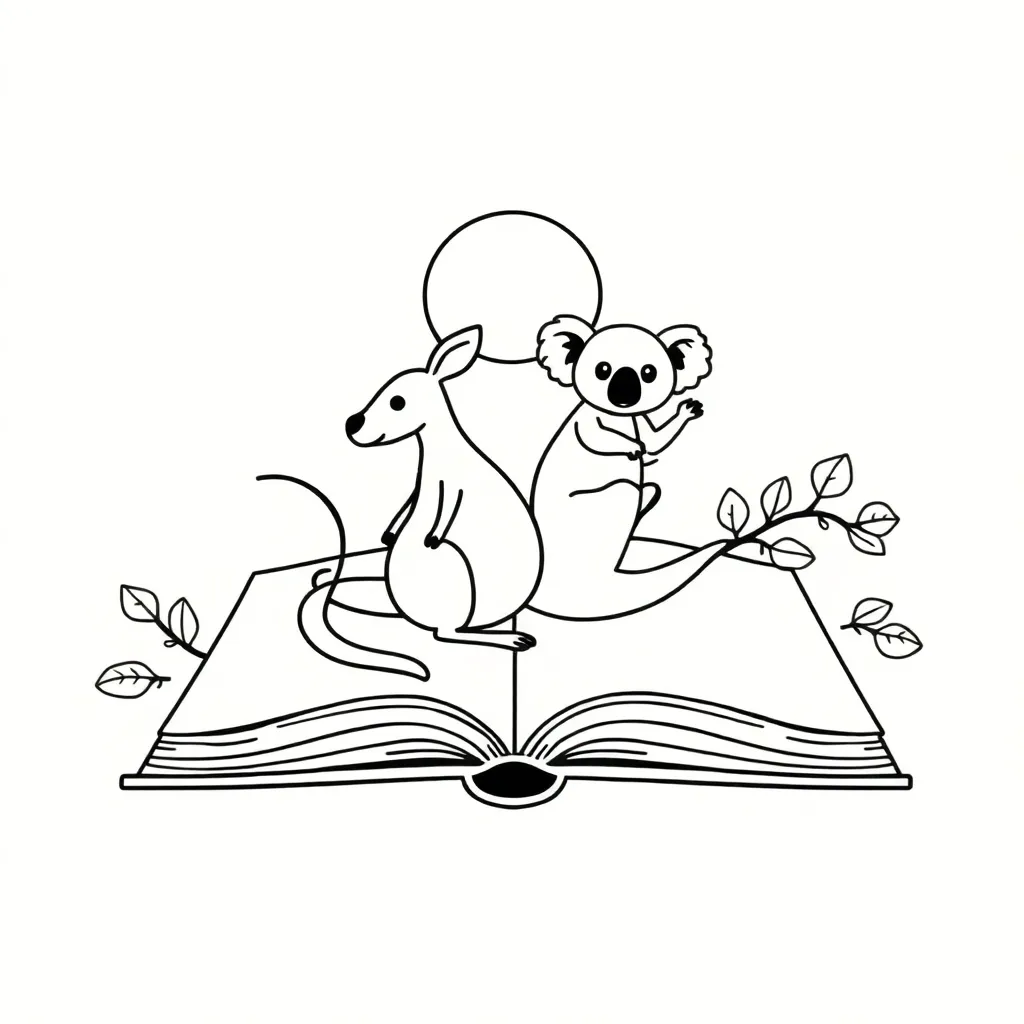 Student reading with thought bubbles showing prediction and summary strategies