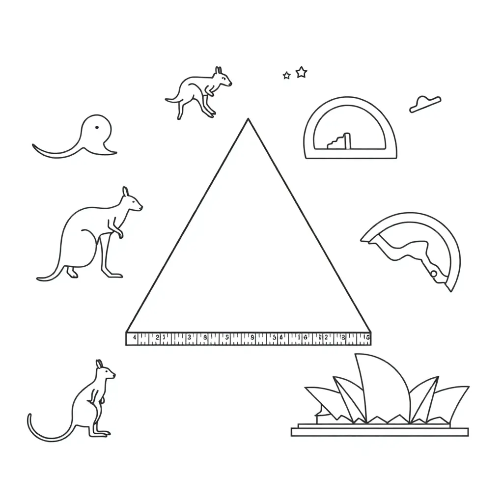 3D coordinate system illustration