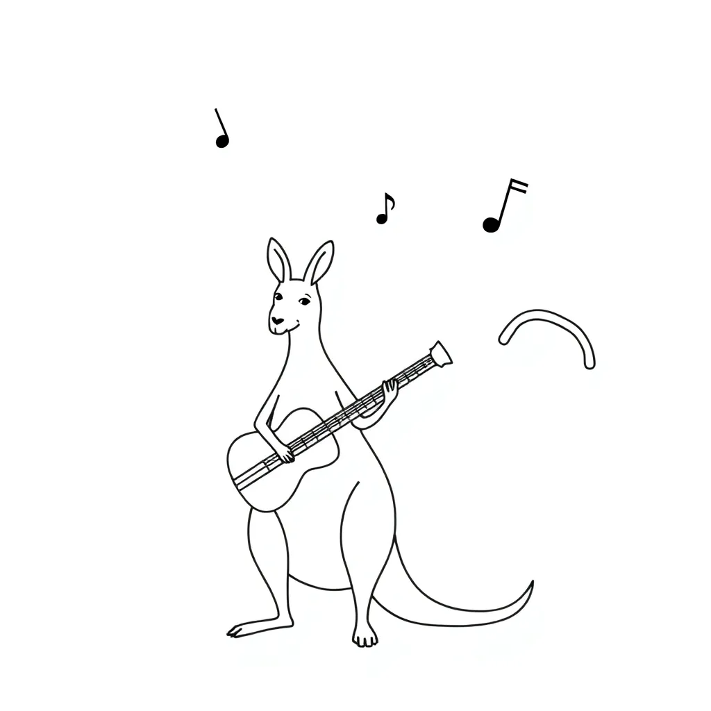 Musical notes with peace and equality symbols