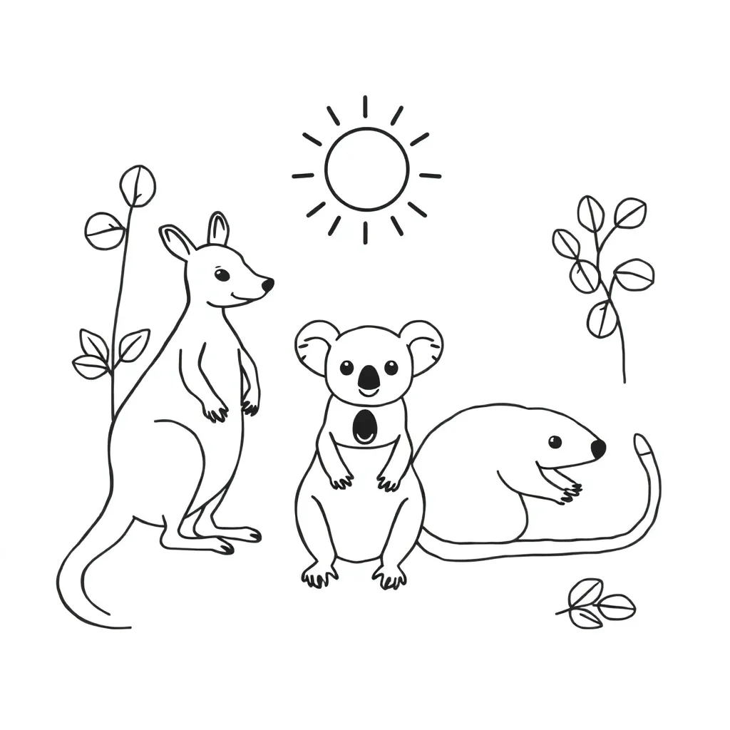Character map illustration