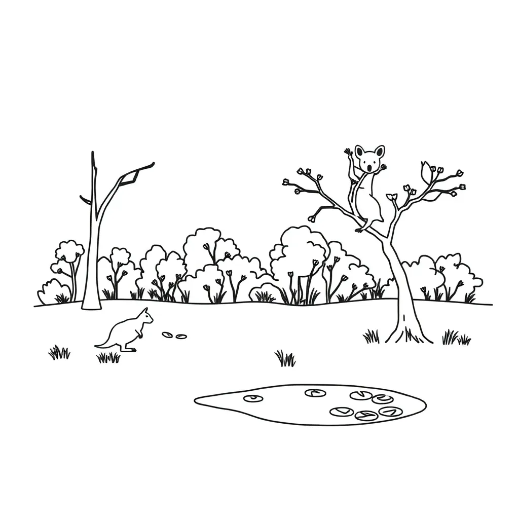 Story setting illustration