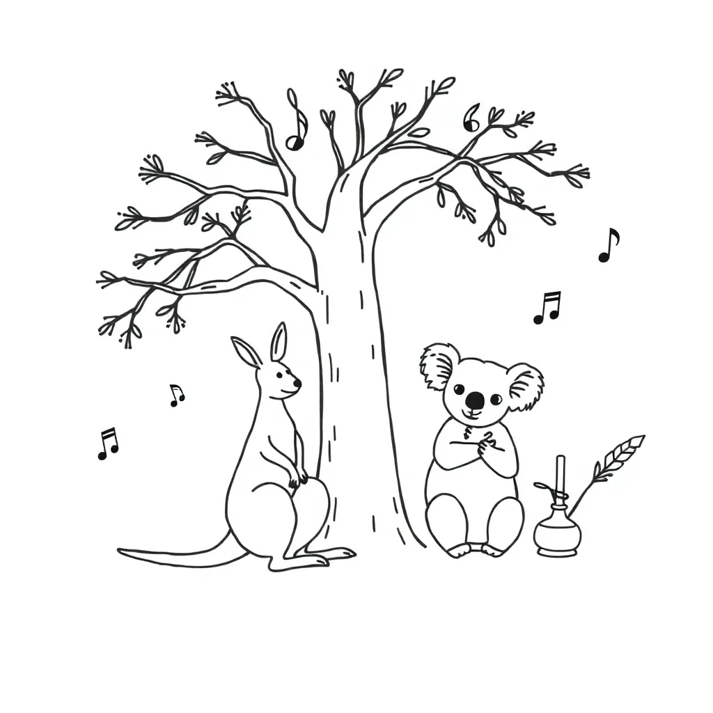 Poetry and punctuation illustration