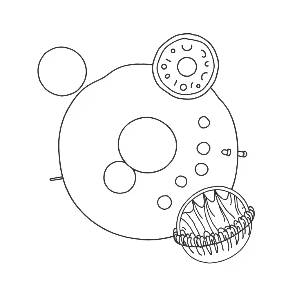 Plant and animal cell diagram