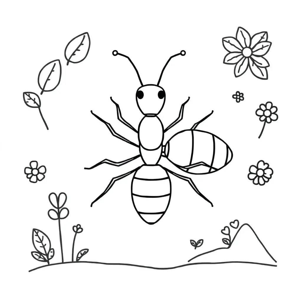 Ant illustration