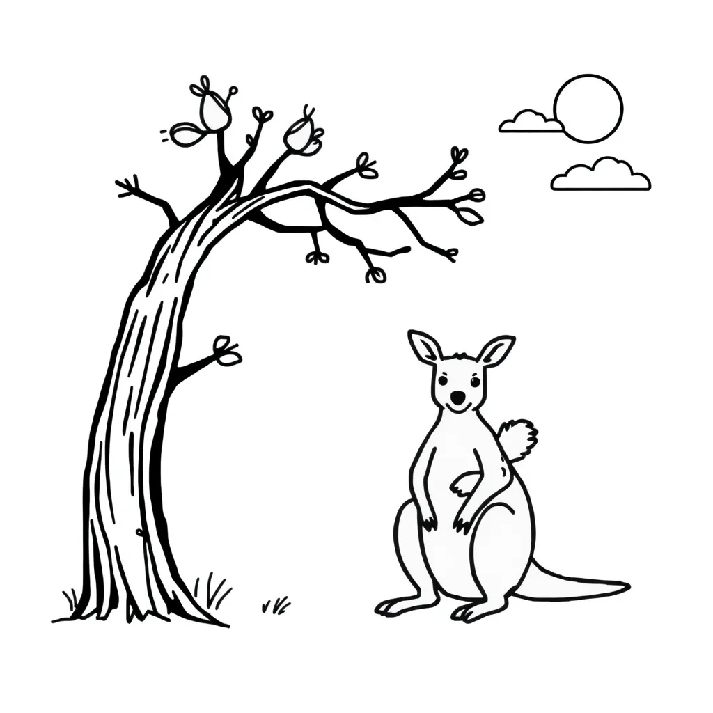 Story map illustration