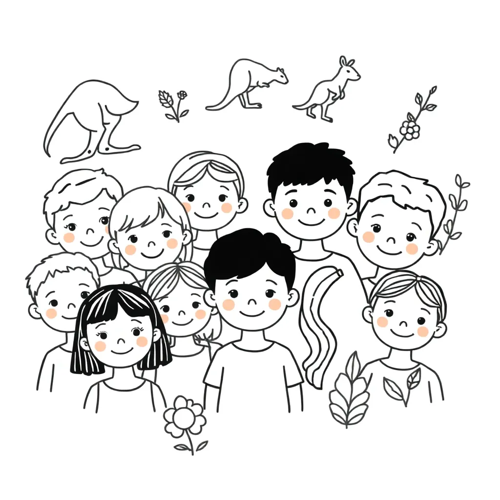 Emotions and identity illustration