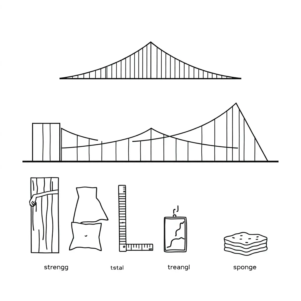 Materials testing illustration
