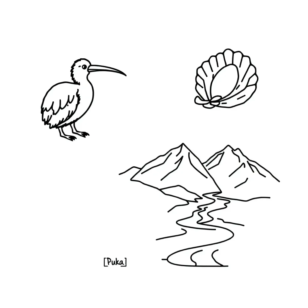 Cartoon animals on an adventure