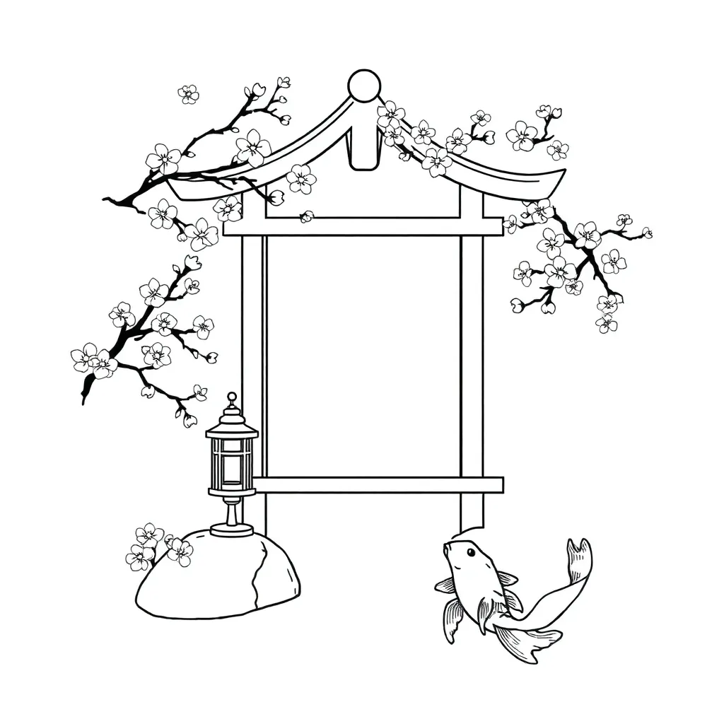 Mirror reflection illustration