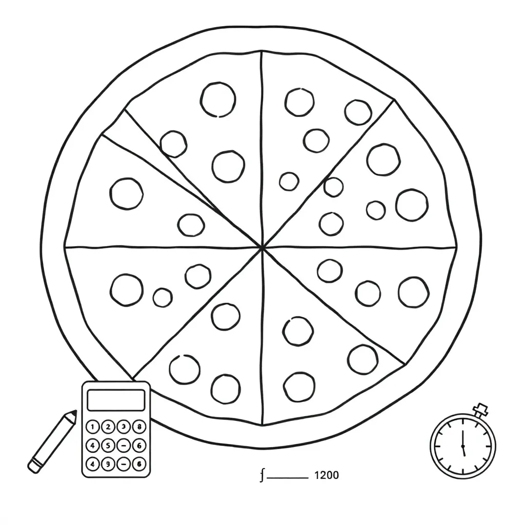 Fractions and decimals illustration