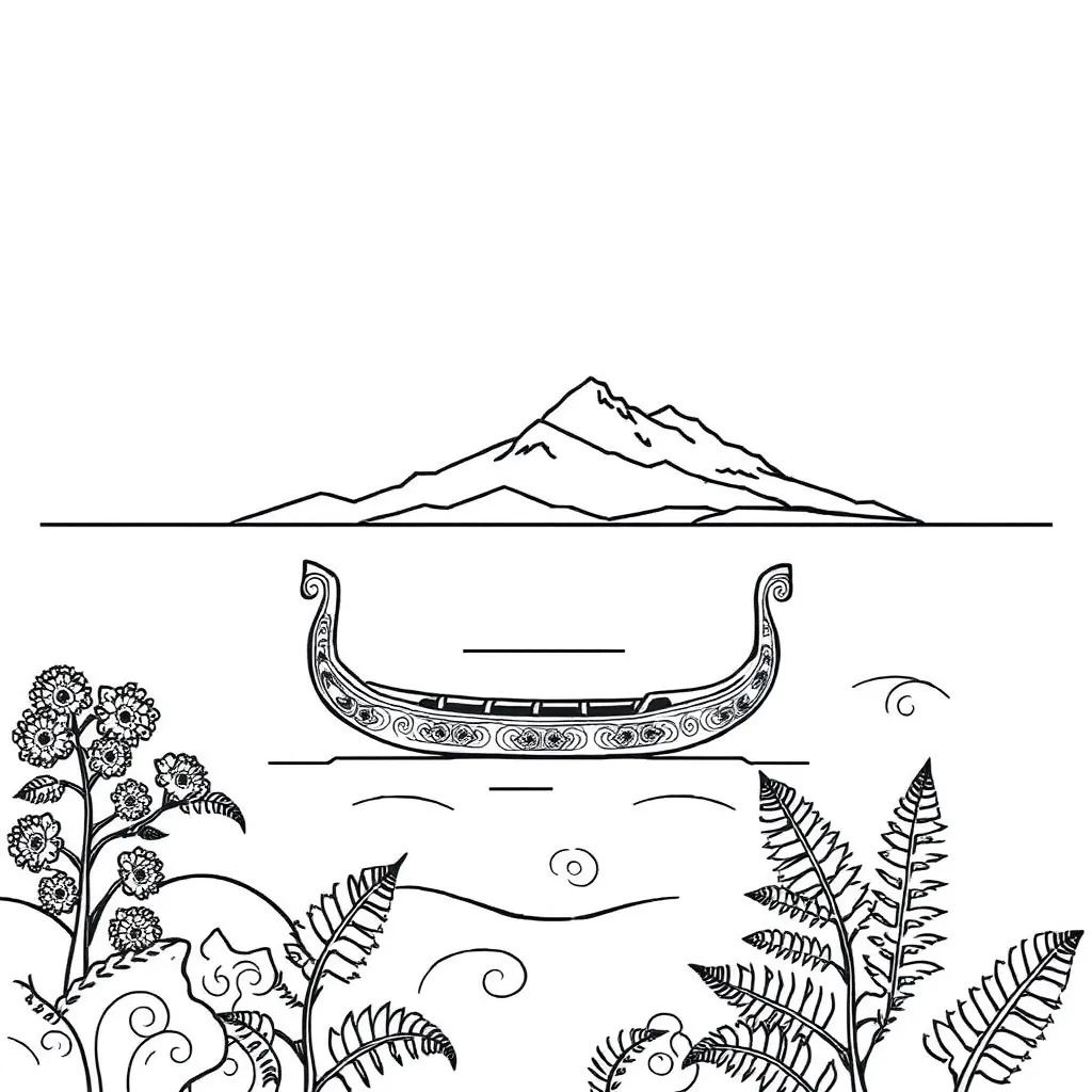 Mythical creature with scroll