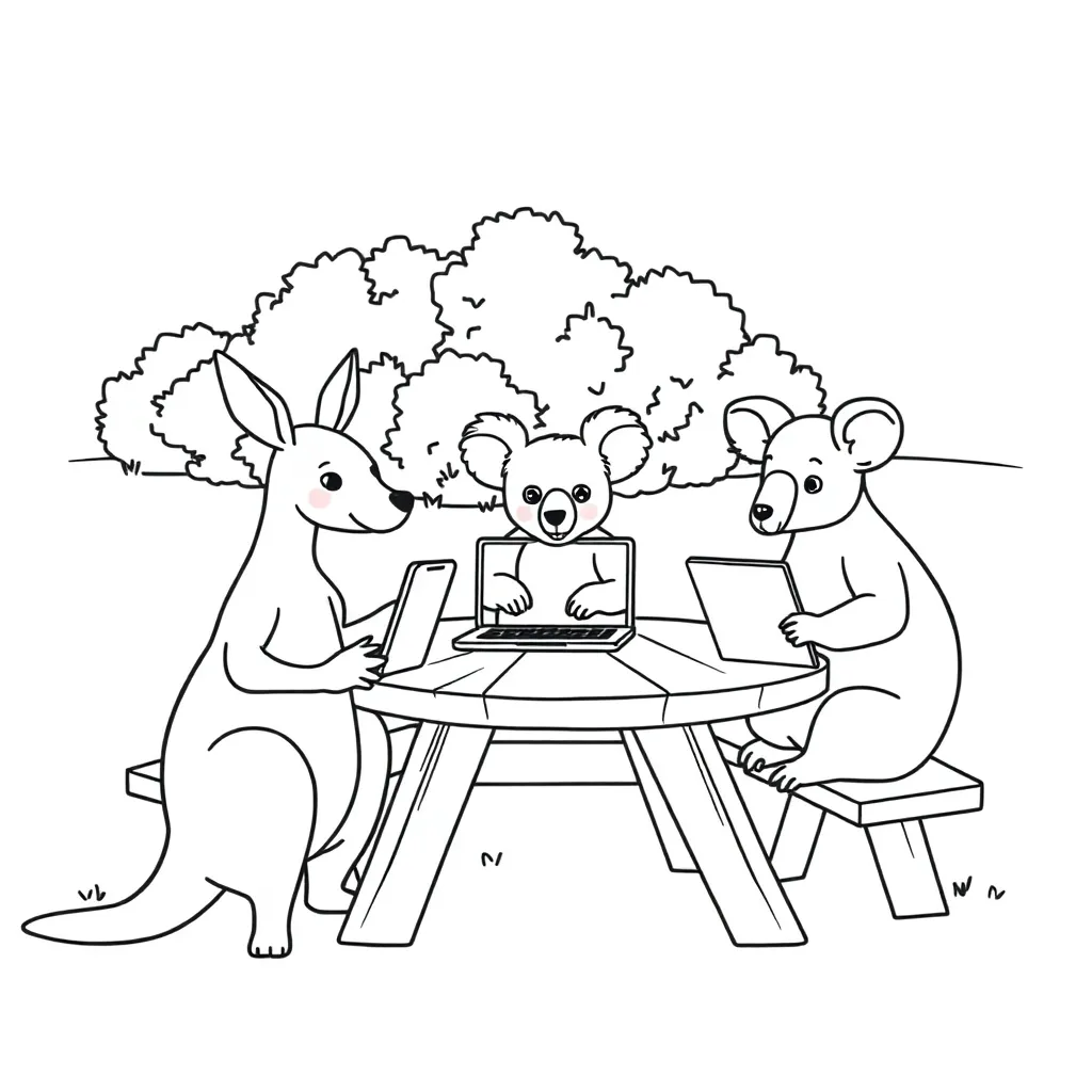 Children communicating online safely