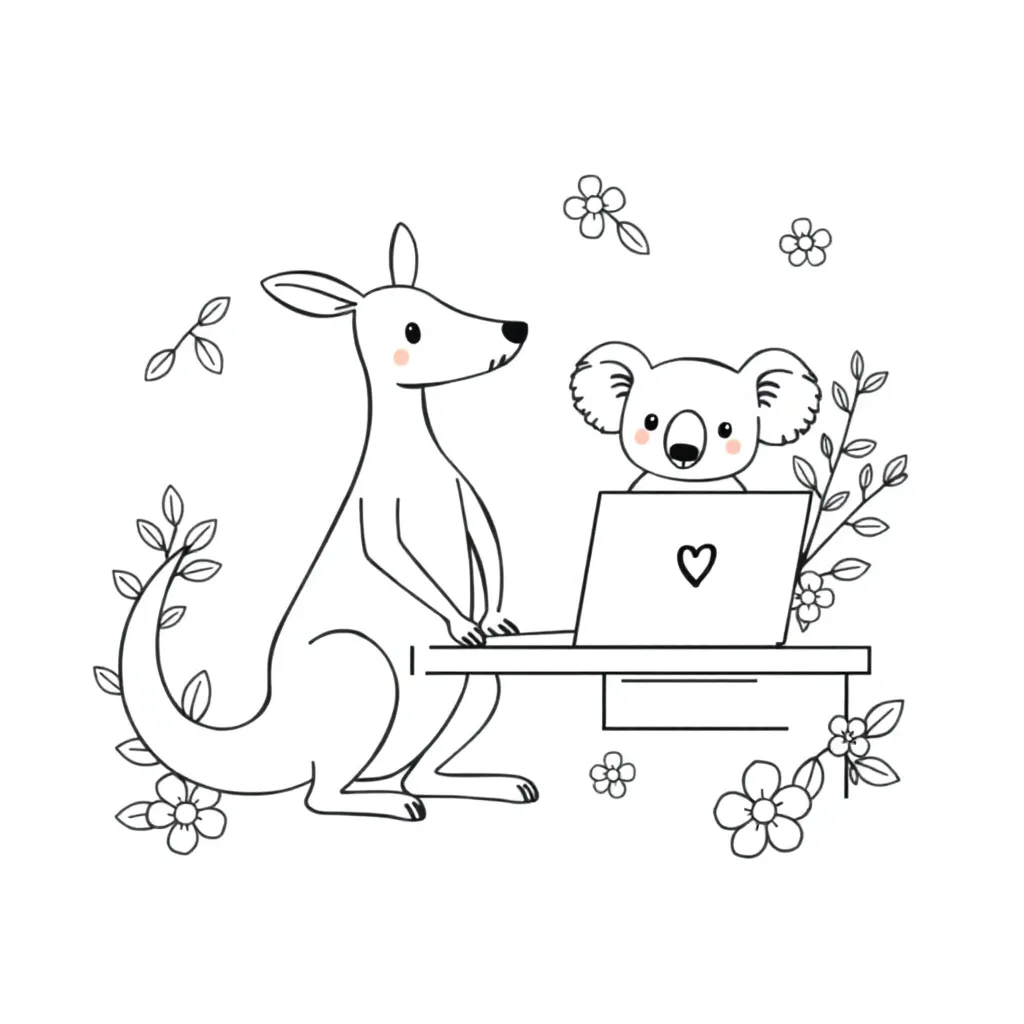 Online safety illustration