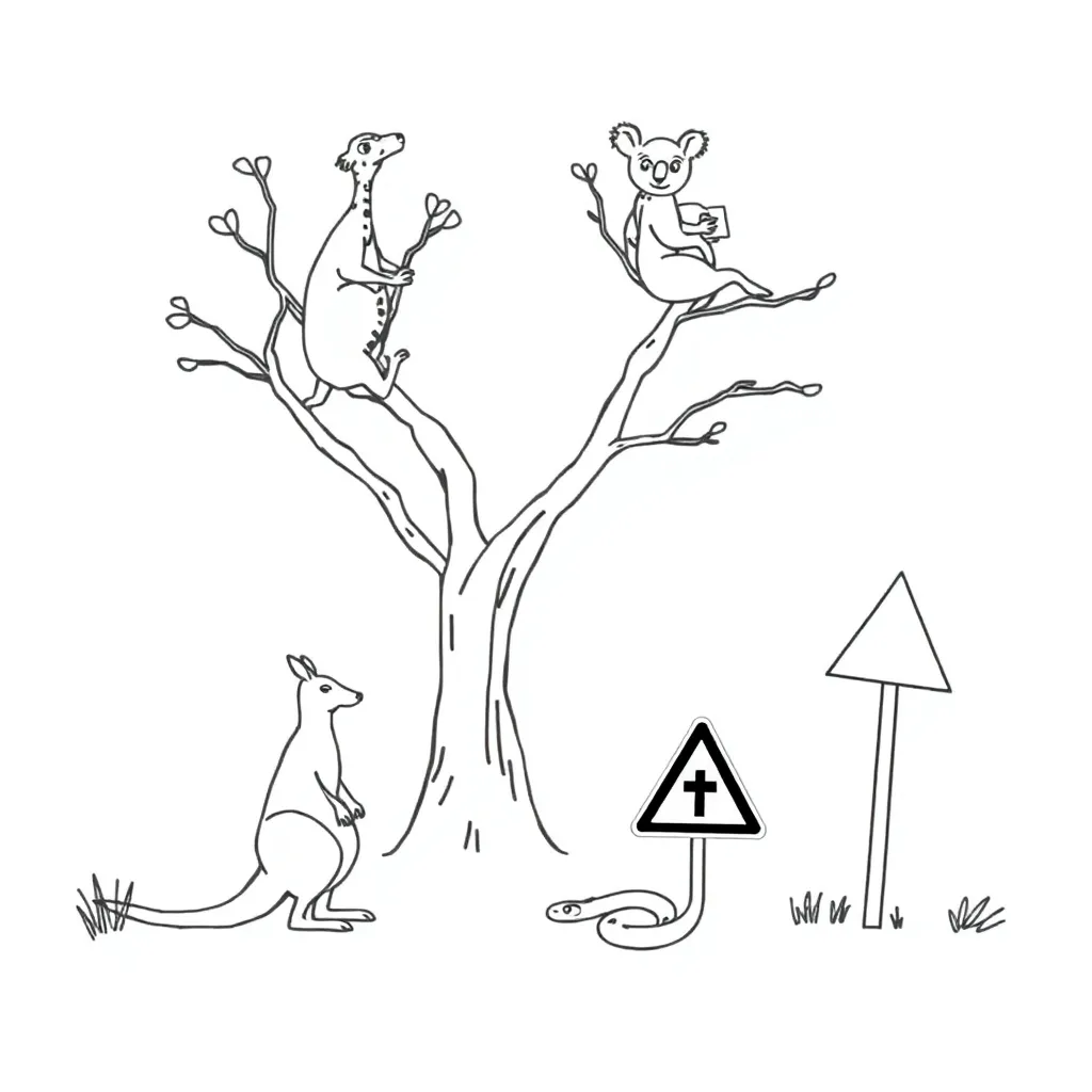 Computer safety illustration