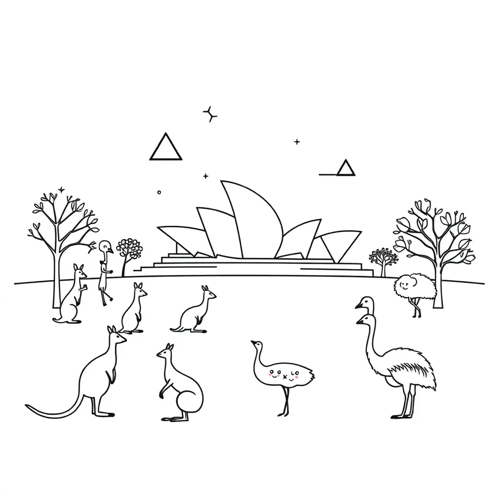 Algebra symbols and equations illustration