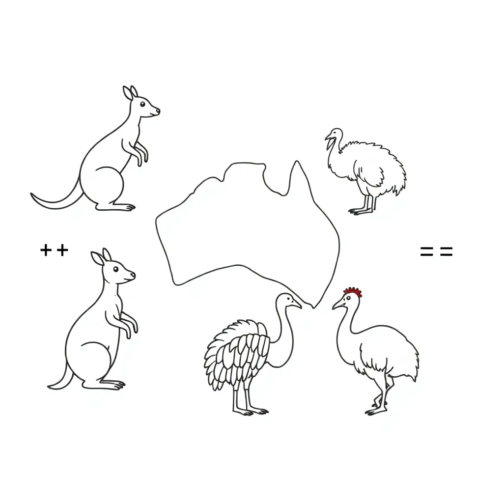 Mathematical symbols and PEMDAS illustration