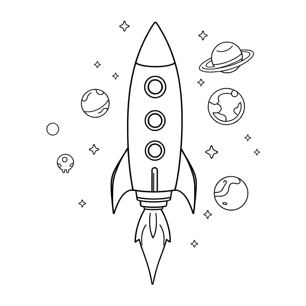 Rocket illustration