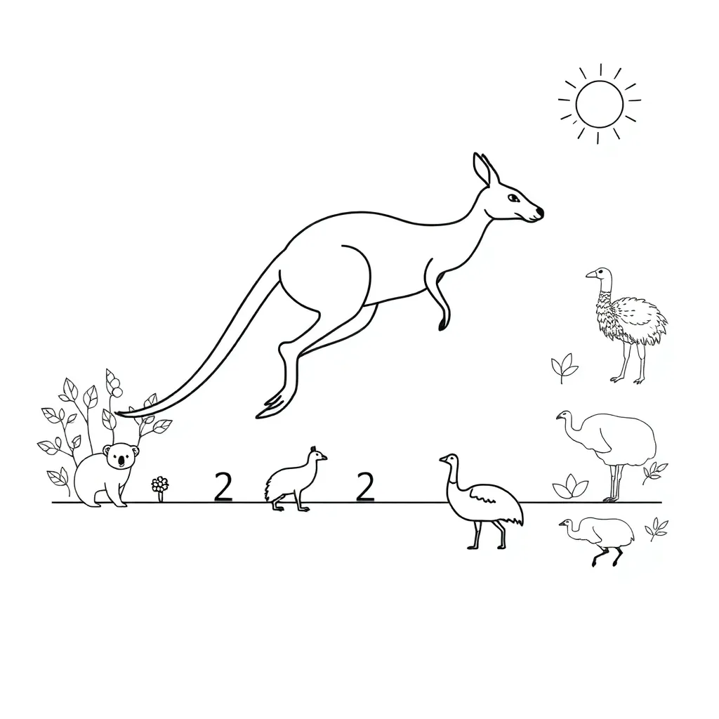 Number blocks and counting illustration
