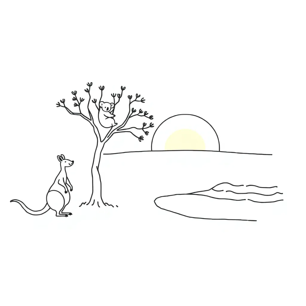 Imaginative story characters and magical elements