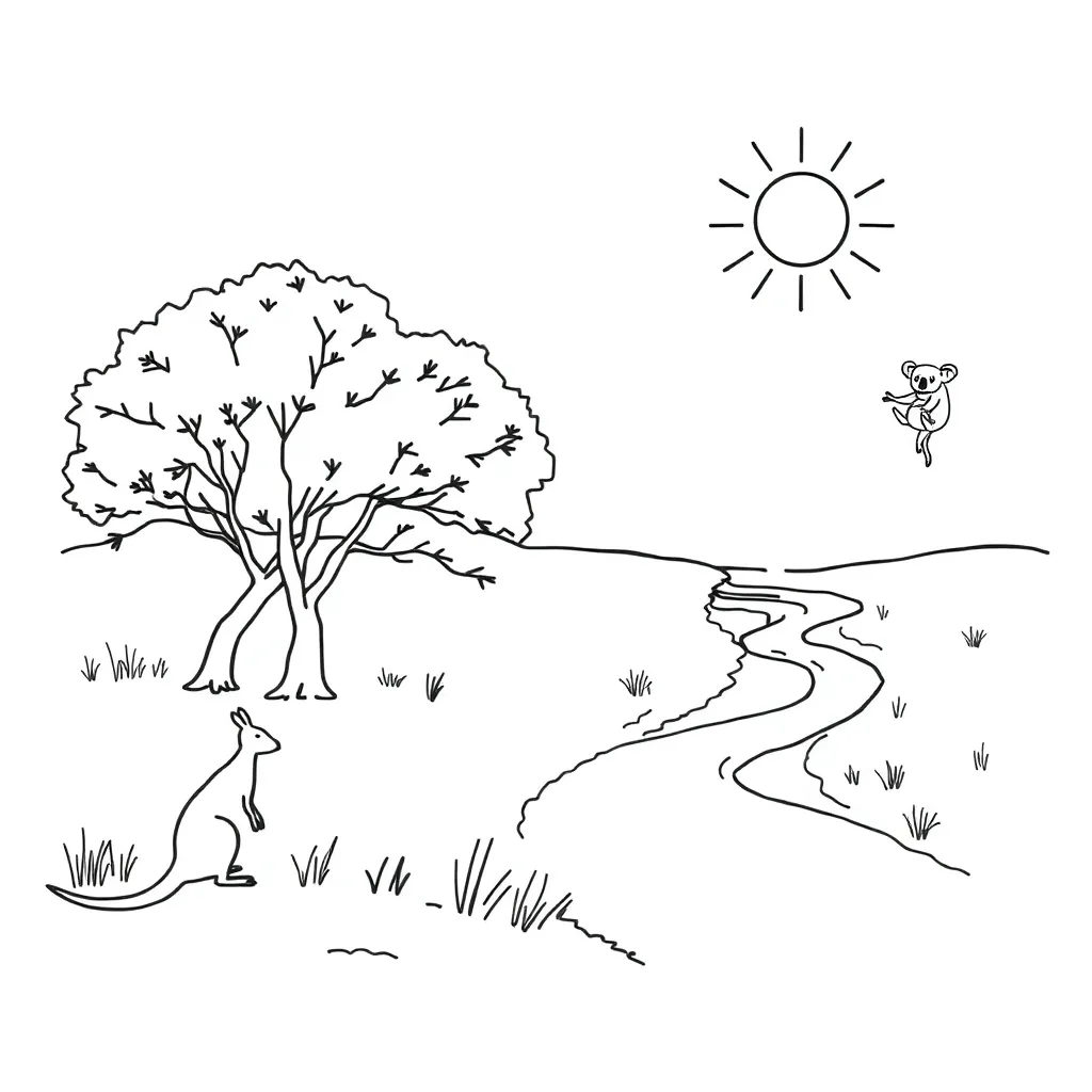Story setting illustration