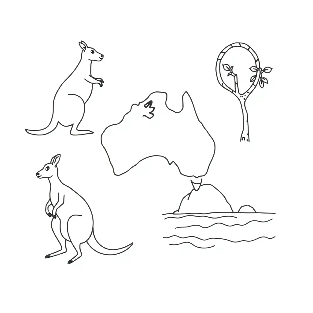 Books and story themes illustration