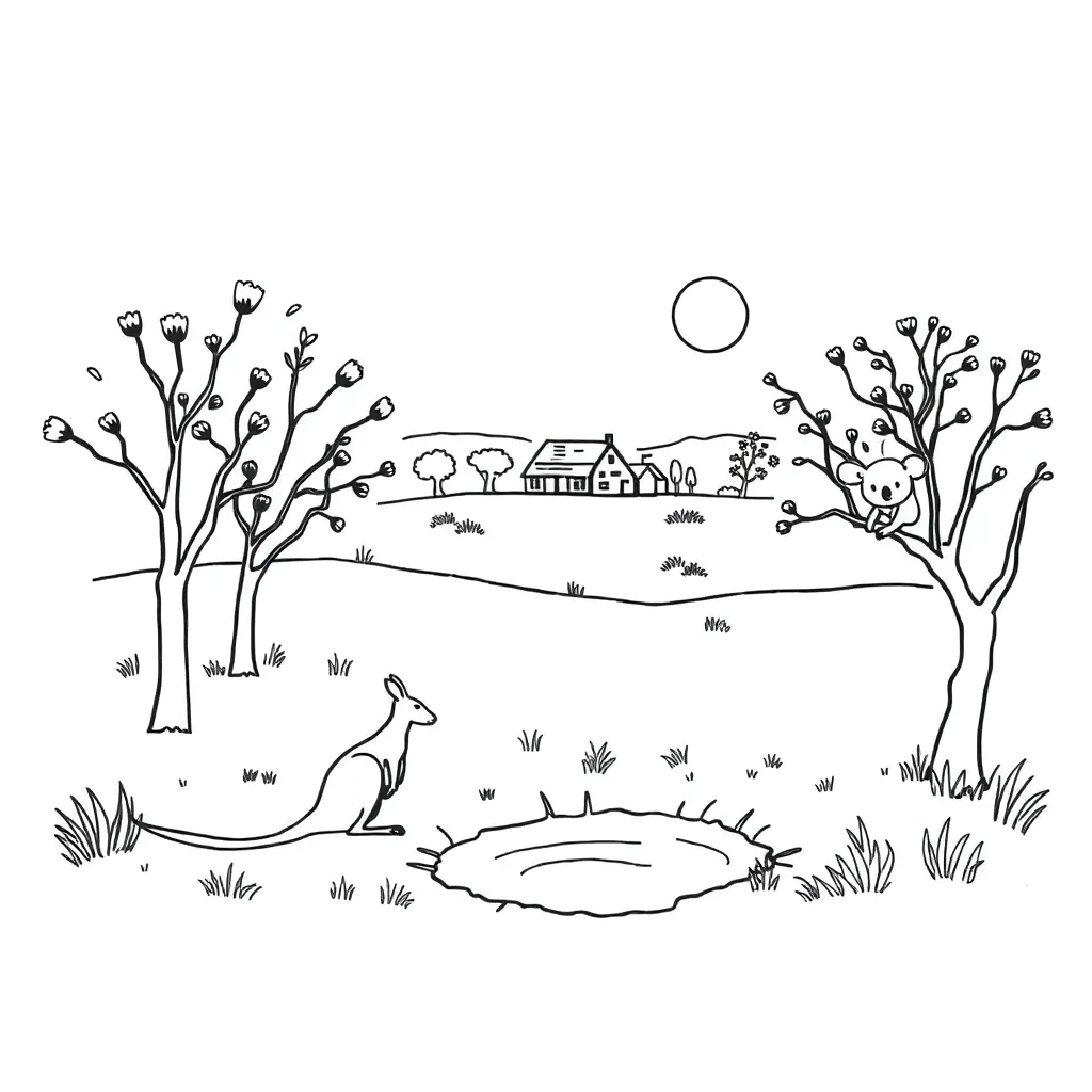 Book cover and reading illustration