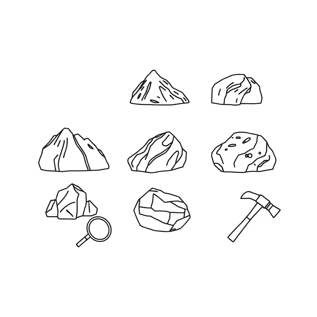 Rock and mineral samples