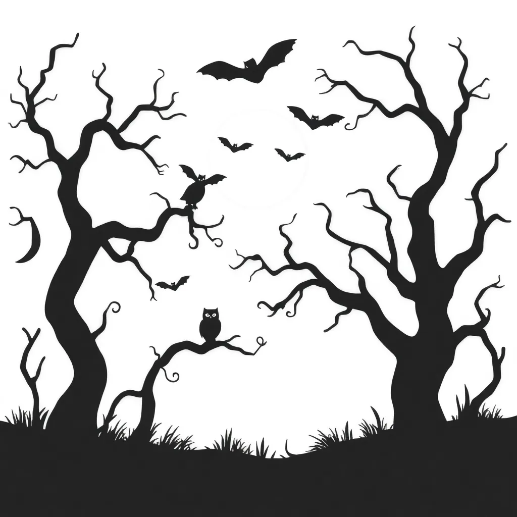 Supernatural elements illustration