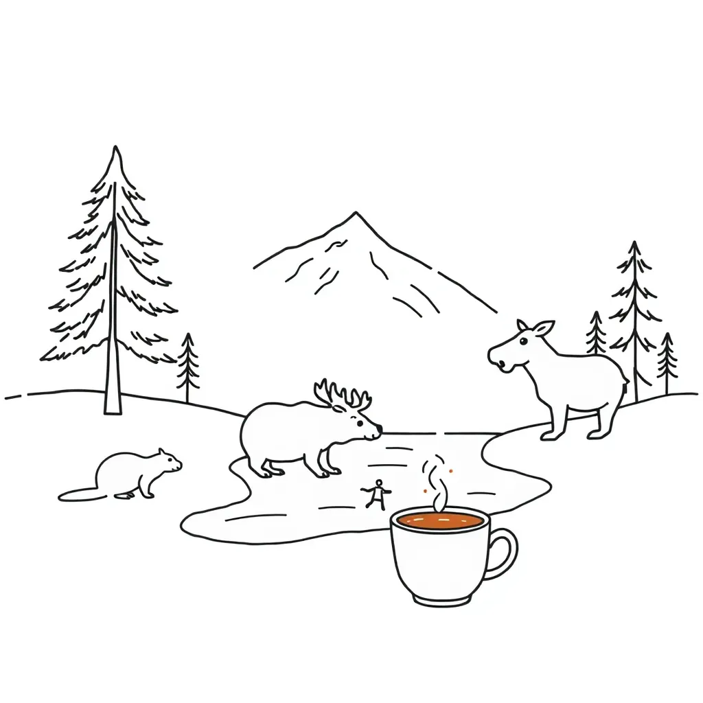 States of matter illustration