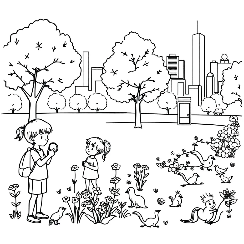 Child using senses to explore