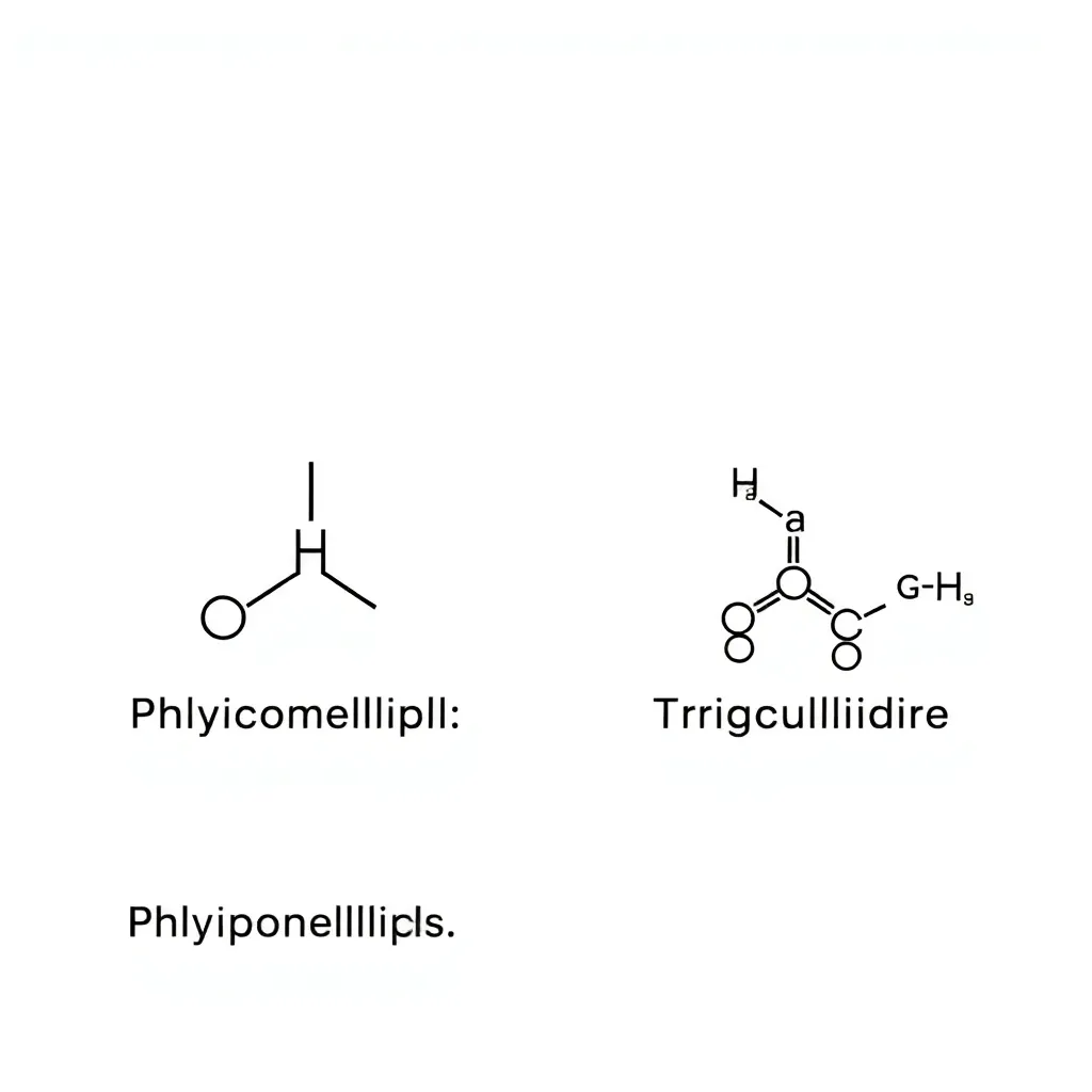Lipid molecules illustration