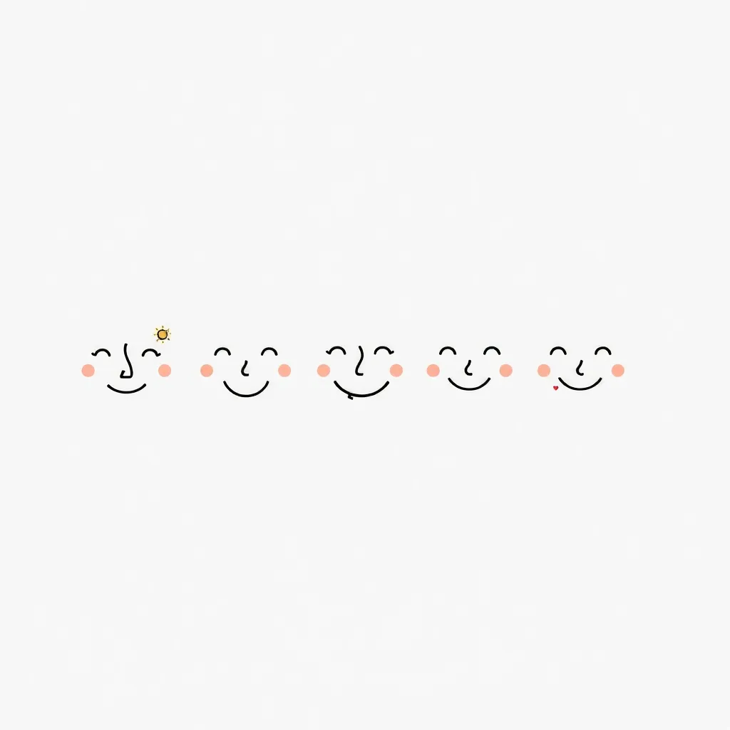 Mental health spectrum illustration