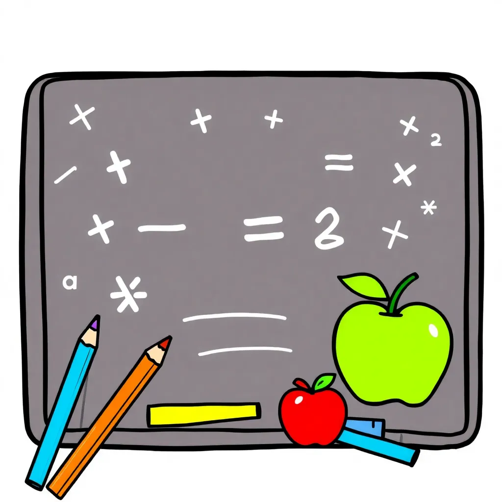 Students solving math problems