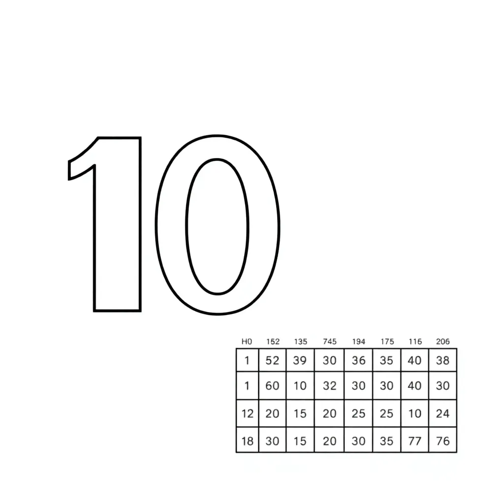 Base ten blocks illustration