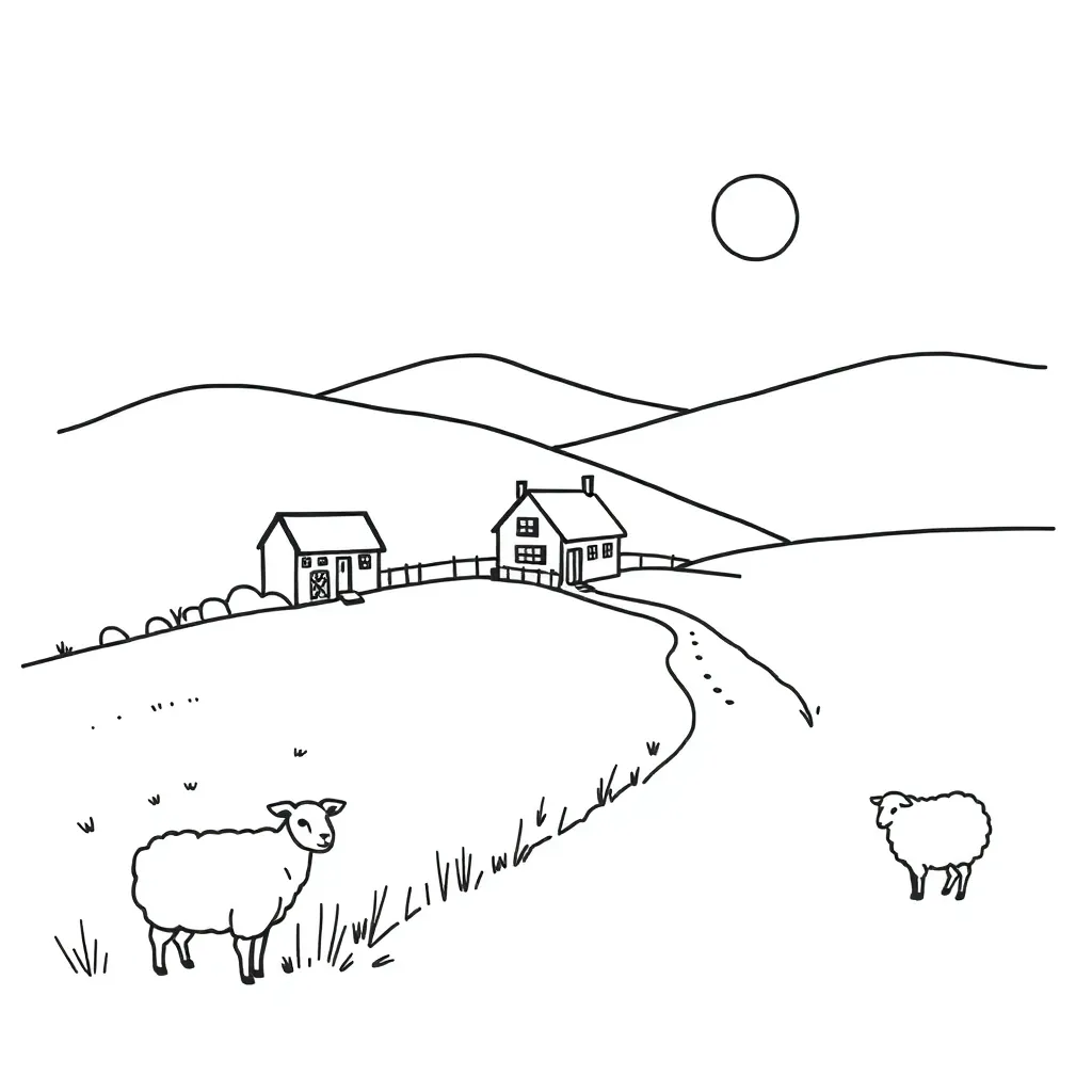 Worksheet illustration