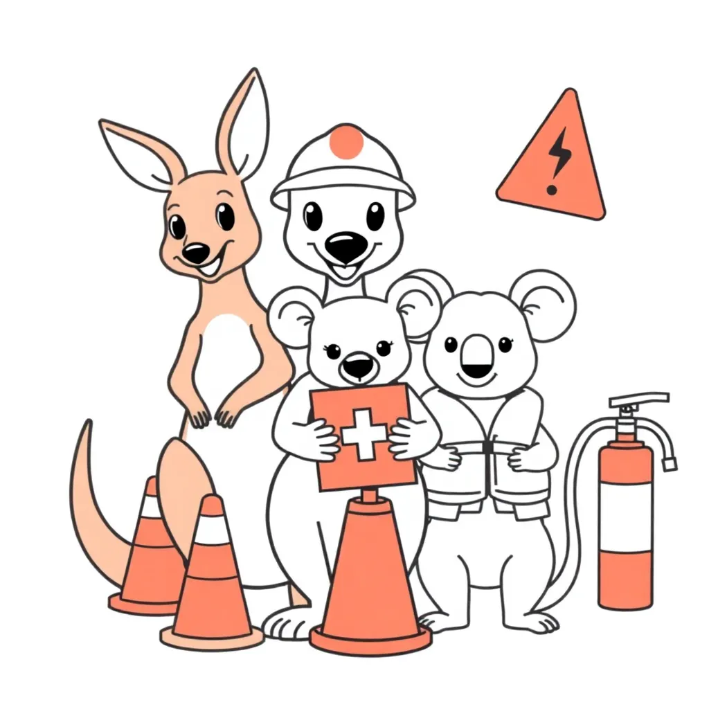 Vehicle safety systems illustration