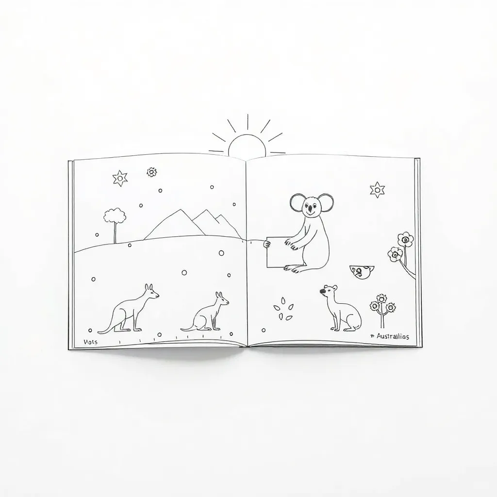 Picture book with illustrations