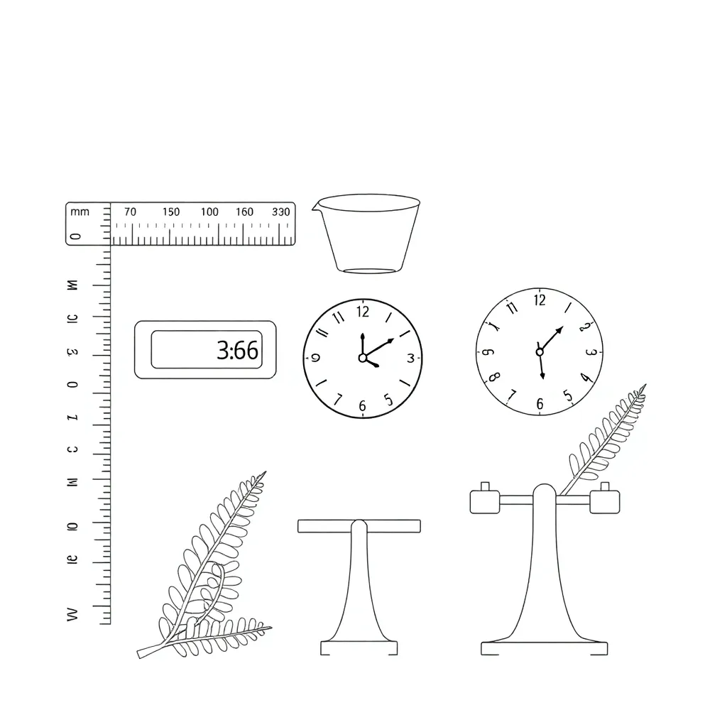 Answer sheet illustration