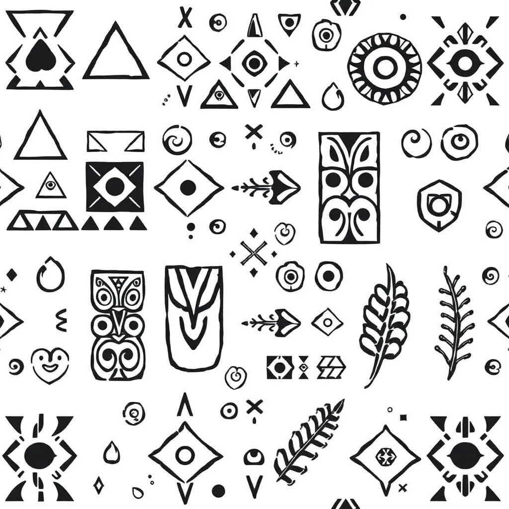 Geometric shapes in patterns